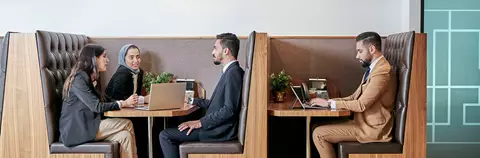 مساحات العمل المشتركة -  مركز أبو عوف بلازا